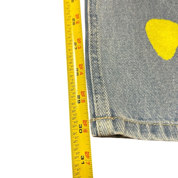 Designer Mirco Gaspari Hand Painted Jeans - Picture 8 of 9